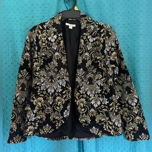 Women’s Boston Proper Embroidered Blazer 8